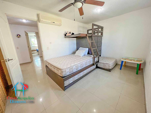 Cad Diamante Lakes Rubí 219. Terraza Con Vista A Las Albercas Y Áreas Comunes