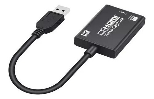 Capturador De Video Hdmi A Usb Pc Laptop Full Hd Fhd 1080p