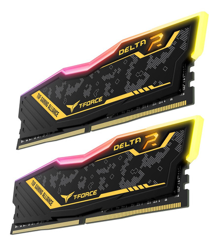 Memoria Ram 16gb 3200mhz Team Group T-force Delta 2 Tuf Rgb
