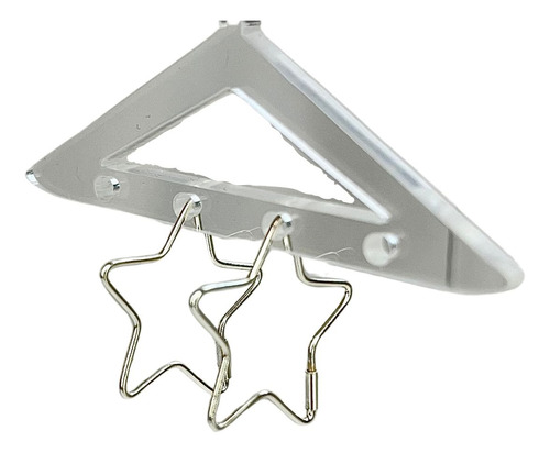 Caravanas Aros Estrella De Plata 925