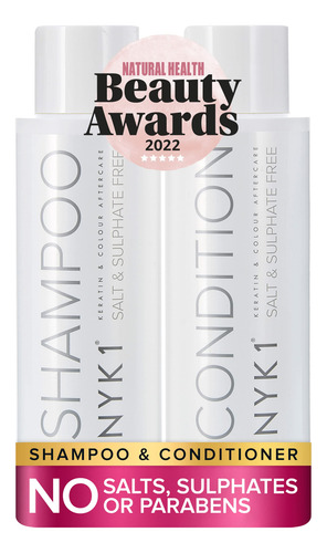 Conjunto De Shampoo E Condicionador Nyk1 Para Cabelos Tingid
