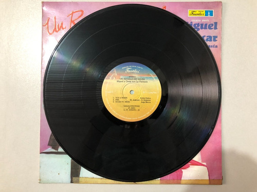 Lp Miguel Y Oscar Con La Fantasia - Un Regalo De Salsa (Usado)