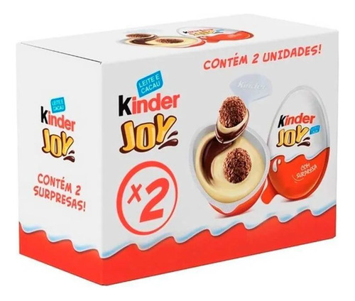 Kinder Joy 40g - Chocolate Surpresa 2 Unidades
