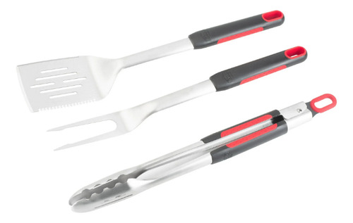 Kit Parrillero Asas Suaves Expert Grill 3pz Para Asador *sk