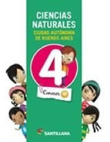 Libro - Ciencias Naturales 4 Santillana Conocer + Ciudad Au