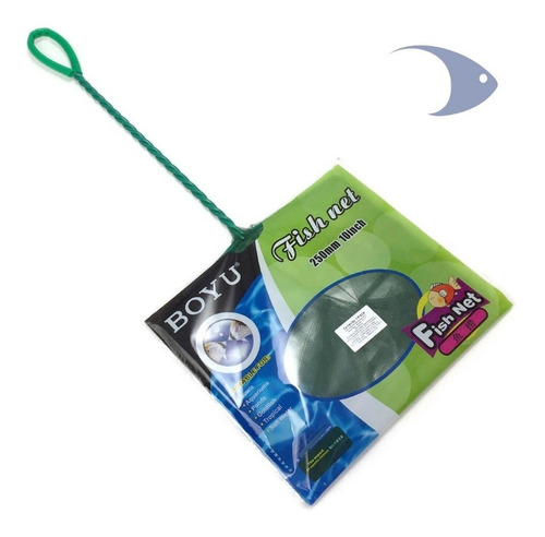 Boyu Red Doble Trenzado 4 Fn Acuario Peces Pecera Color Verde