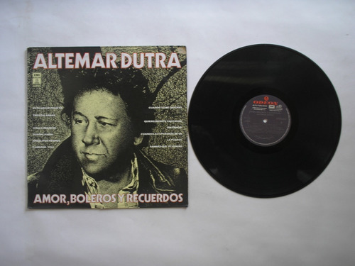 Lp Vinilo Altemar Dutra Amor Boleros Y Recuerdos Ed Col 1971