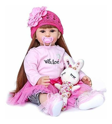 Rxdoll 24 Pulgadas Reborn Toddler Dolls Girl Vinilo De Silic