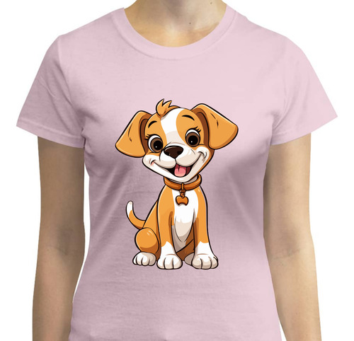 Playera Diseño Perro Adoptado - Dog Lover - Perros