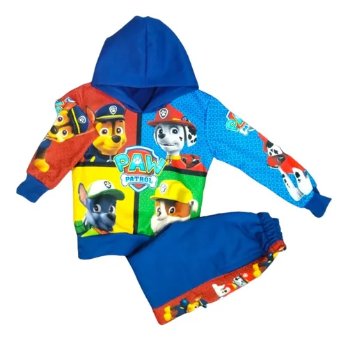 Conjunto de paw patrol para niño sale