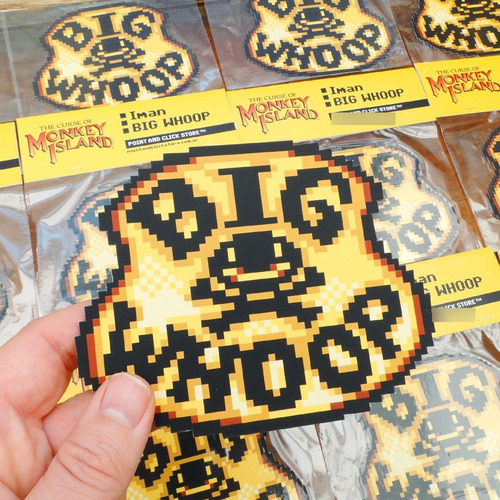 Imagen 2 de 4 de Iman - Big Whoop / The Curse Of Monkey Island