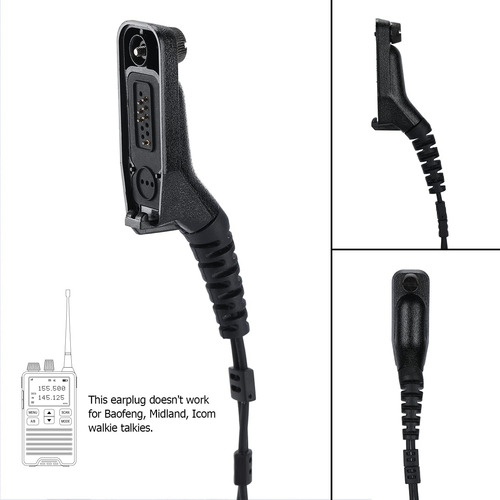 Motorola Apx 6000 Auriculares Xpr7550 Walkie Talkies