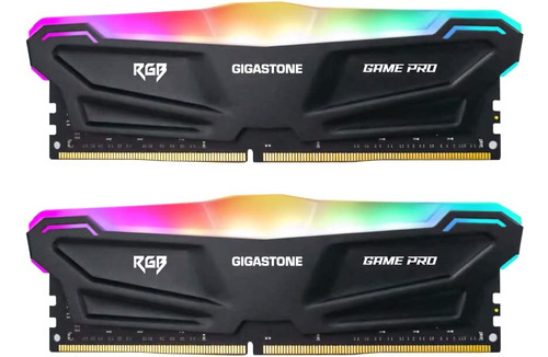 Memoria Ram Gigastone Black Rgb Game Pro Desktop Ram 32gb 2