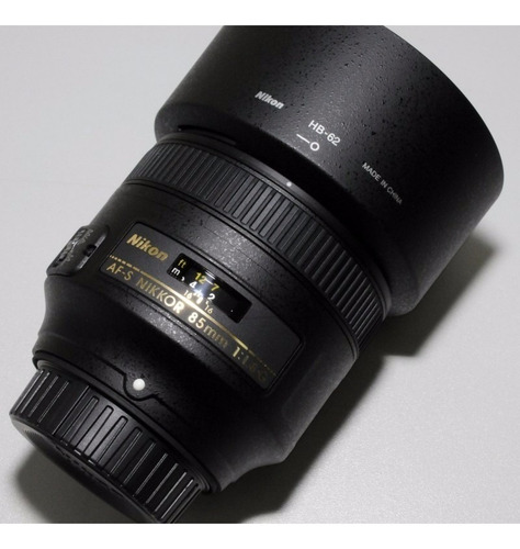 Imagen 2 de 9 de Nikon Af-s Nikkor 85mm F/1.8g Nuevo 2019 + Parasol + Envio