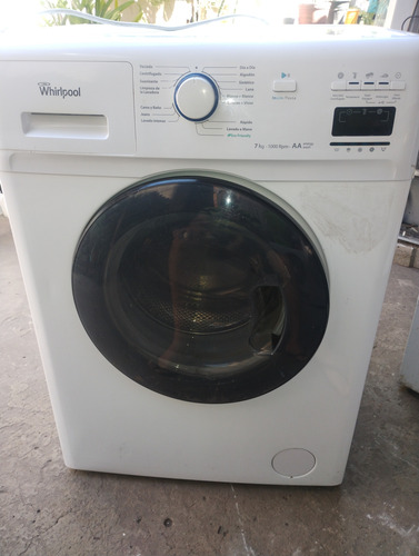 Lavarropas Automático Whirlpool Hasta 7kg 220v Color Blanco Blanco (Usado)