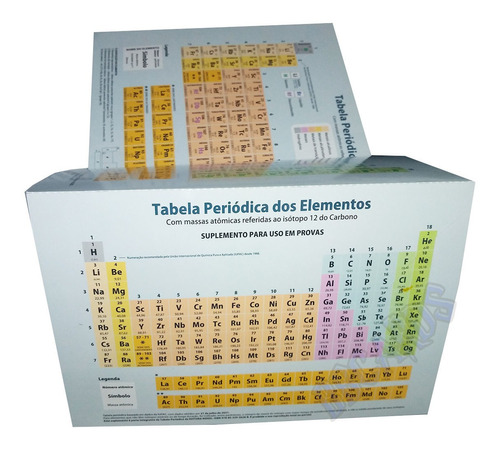 Tabela Periódica Dos Elementos Atualizada 30 Unidades | Parcelamento sem  juros