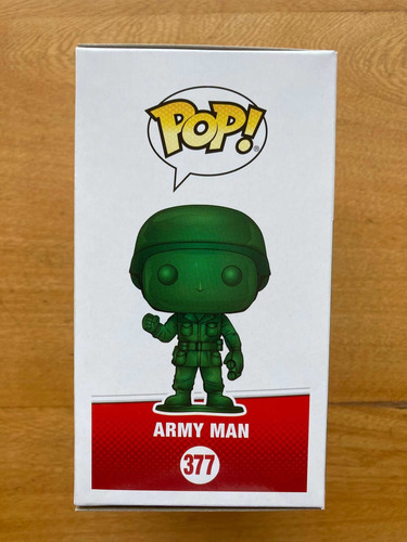 Funko Pop! Army Man Metallic! #377! Box Lunch Ex! Toy Story!