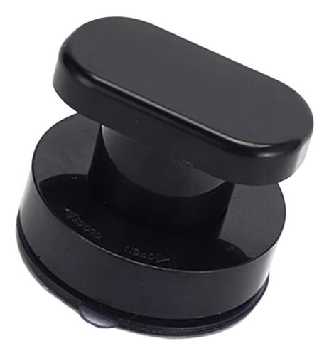 Hardware De La Manija De La Puerta Corredera Del Baño Negro