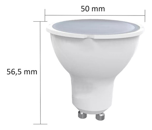 Ampolleta Led Gu10 7w Luz Fria