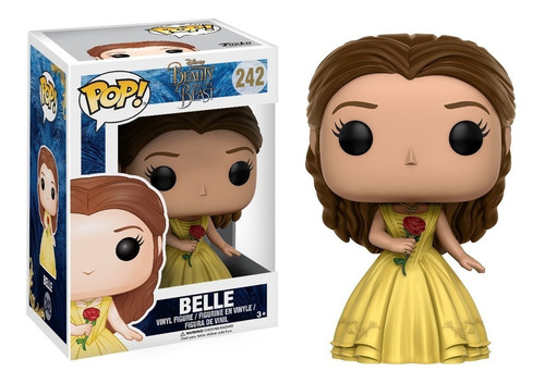 Funko Pop Disney La Bella Y La Bestia: Belle With Rose