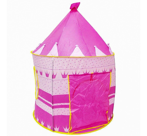 Imagem 2 de 3 de Castelinho Barraca Infantil Grande Dobravel Sunway Rosa