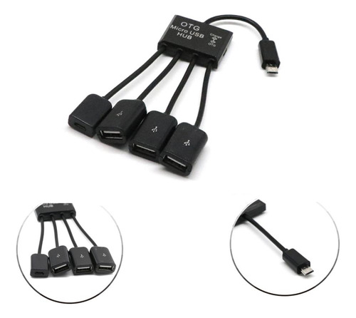 3 X Usb 1 X Porta Micro Usb, Estação De Carregamento Usb