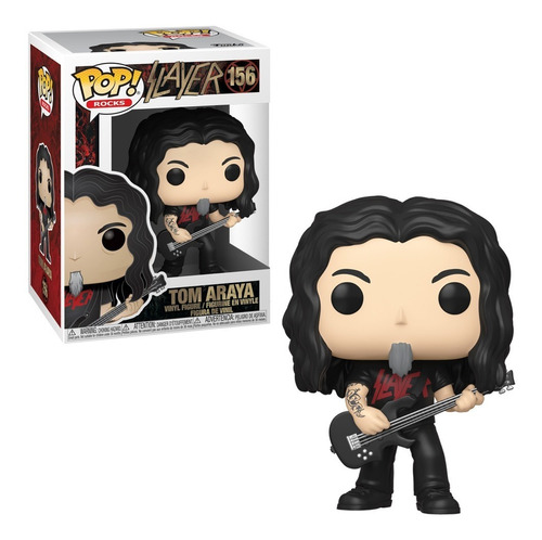 Slayer Tom Araya Funko Pop Rocks #156