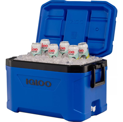 Hielera Portátil Igloo Nevera 49 Lts 52 Qt Con Portavasos