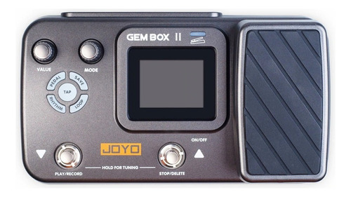 Pedal de efecto Joyo Gem Box II  negro