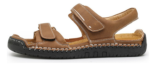 Chanclas De Cuero Para Hombre, Sandalias Para Caminar