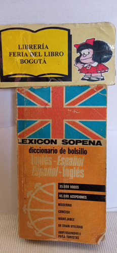 Diccionario De Bolsillo - Inglés Español - Lexicon - 1979