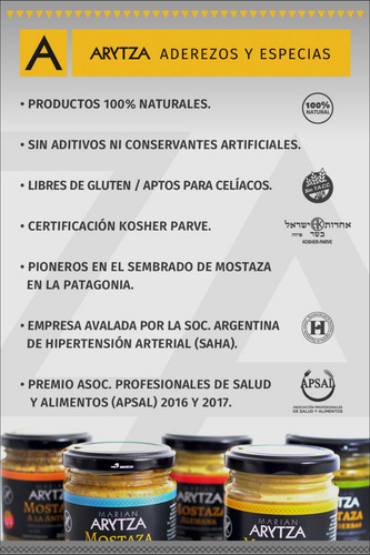 Pimentón Ahumado Dulce Gourmet Arytza 100% Natural Sin Tacc