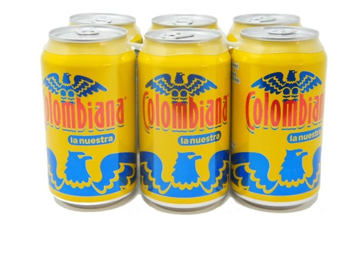 Refresco Gaseosa Colombiana La Nuestra 354ml 12 Pack Lata