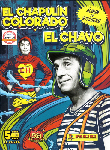 Pack Álbum + 50 Sobres El Chapulin Colorado & El Chavo