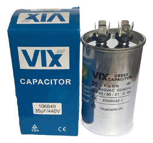 Capacitor Permanente 35uf | 440v Vix