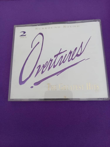 C D Musical - Overtures - The Greatest Hits - 2 Cds 16 Temas