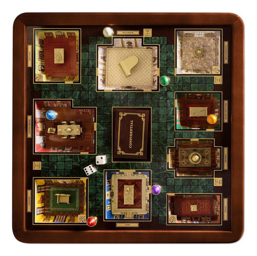 Juego De Mesa Clue Luxury Edition De Winning Solutions Con T