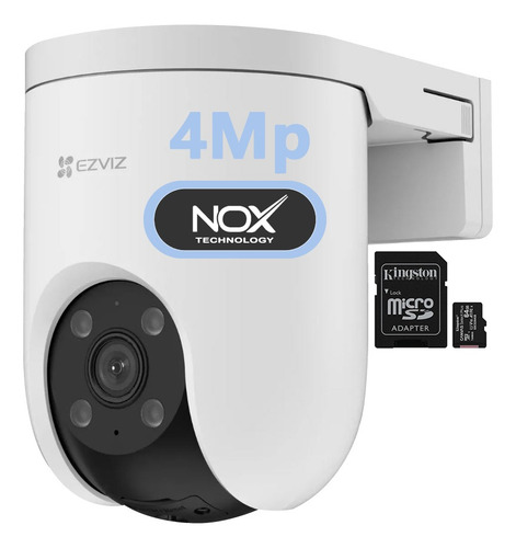 Camara Seguridad Ezviz H8c Pro 4mp Exterior + Memoria 64gb