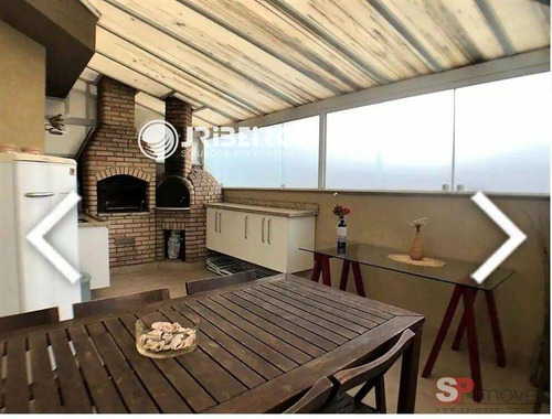 Imagem 9 de 29 de Casa Em Condomínio Para Venda 3 Dormitórios, 2 Vagas, Espaço Gourmet Churrasqueira Em Horto Florestal São Paulo-sp - 123994