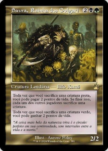 Mtg - Deck Commander Elfos Golgari