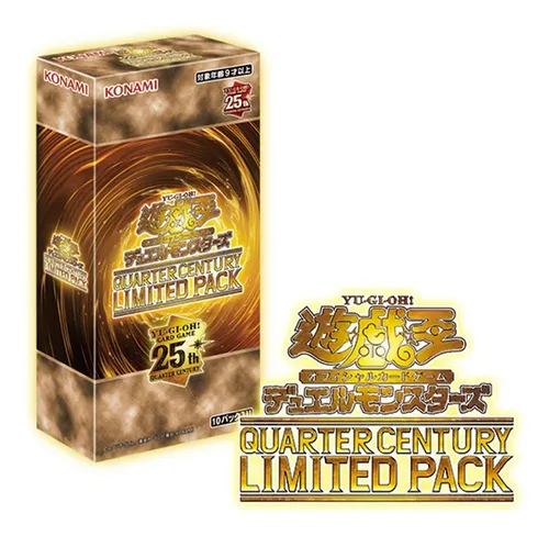 Yu-Gi-Oh KONAMI QUARTER CENTURY LIMITED PACK 1 Box Sealed
