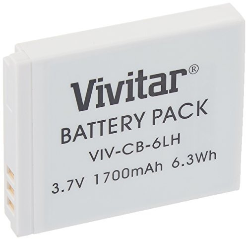 Vivitar Nb 6l   Nb 6lh Ultra High Capacity 1700mah Li Ion