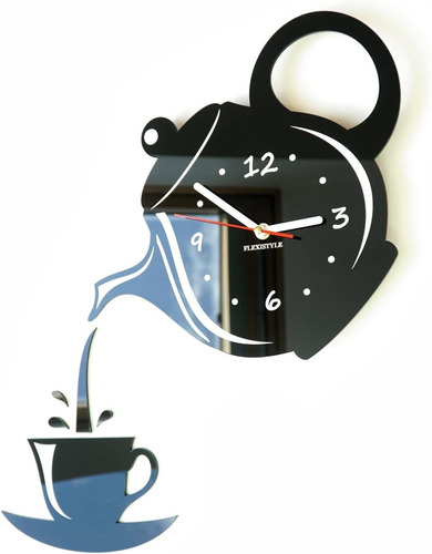 Moderno Reloj De Pared Para La Cocina Taza