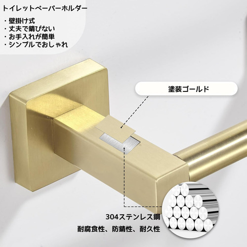 Soporte De Papel Higiénico De Acero Inoxidable Montada Para
