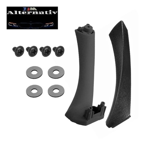 Imagen 4 de 10 de Manija Interior Puerta Completa Bmw E90/91/93 Negra Derecha