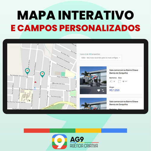 Imobiliária Online Completa Com Sistema De Gestão De Cliente