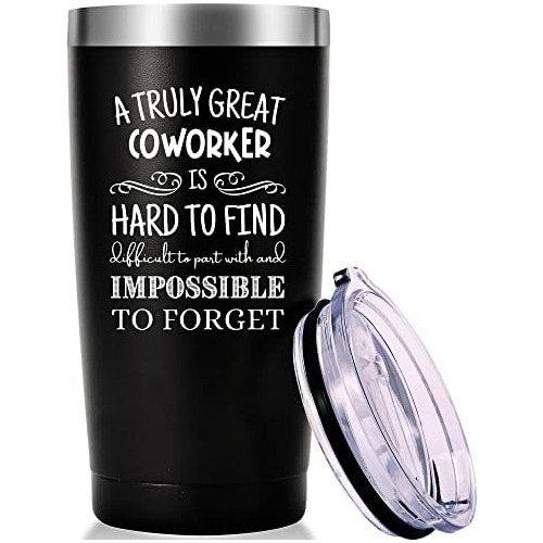 A Truly Coworker Is Hard To Find Travel Mug Tumbler. Co...