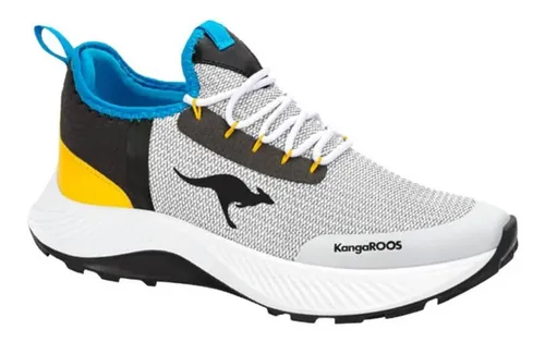 Tenis Para Hombre Casual Urbano Kangaroos Color Azul 951878