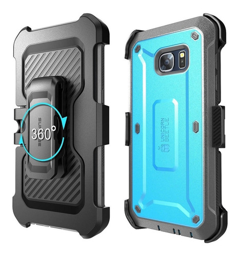 Galaxy S7 Edge Case Supcase Full Body Rugged Holster