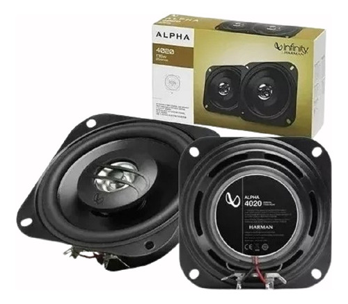 Parlantes Para Carro Infinity Alpha 4020 175 Watts 4 Pulgad